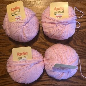 4 balls Katia Austral yarn, NWT